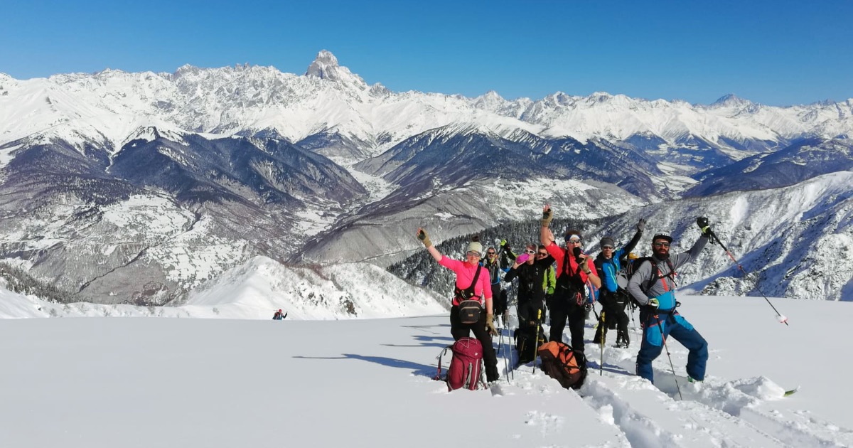 Siamo tornati per sciare a Mestia sul Caucaso in Georgia - il racconto del nostro viaggio scialpinismo 2020